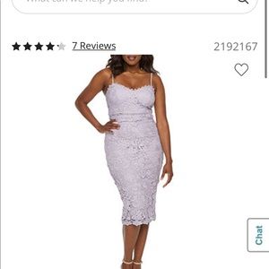 Sleeveless Floral Lace Sheath Dress